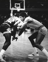 Ralph Sampson and Ernest Pettway